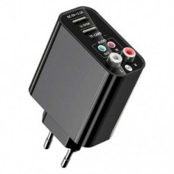 Vezeték nélküli adapter Bluetooth-kompatibilis 5.0 vevő TF / U lemez lejátszás QC 2.0 töltés fejhallgató TV-hez IR APP