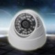 Fehér szín - Új 1100TVL CMOS biztonsági kamera 48LED IR színes beltéri 3,6mm Dome CCTV megfigyelő kamera HD minőségben