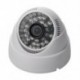 Fehér szín - Új 1100TVL CMOS biztonsági kamera 48LED IR színes beltéri 3,6mm Dome CCTV megfigyelő kamera HD minőségben