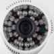 Fehér szín - Új 1100TVL CMOS biztonsági kamera 48LED IR színes beltéri 3,6mm Dome CCTV megfigyelő kamera HD minőségben