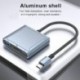 Adapter 8K DP három az egyben adapter USB C adapter C típusú hordozható elosztó laptop hub többportos kijelzőhöz