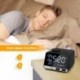 Csomag: EU csatlakozó - K11 Bluetooth-kompatibilis 4.2 rádiós ébresztőóra hangszóró 2 USB porttal LED digitális