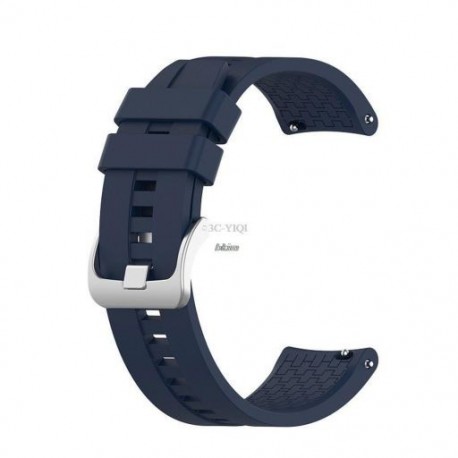 Szín: 08 - Óra 20 mm-es csekkmintás elegáns szilikon szíj Air Smart Watch Strapabíró szíj csereszíj sportoláshoz