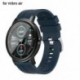 Szín: 08 - Óra 20 mm-es csekkmintás elegáns szilikon szíj Air Smart Watch Strapabíró szíj csereszíj sportoláshoz