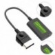 Fekete szín - Konzol Xbox-HDMI-kompatibilis átalakító digitális videó audioadapter XBOX 480P 720P 1080i HDTV monitorhoz