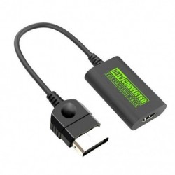 Fekete szín - Konzol Xbox-HDMI-kompatibilis átalakító digitális videó audioadapter XBOX 480P 720P 1080i HDTV monitorhoz