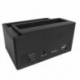 Szín: amerikai csatlakozó - Mobile Hard Disk Box HDD dokkoló állomás USB 2,5 hüvelykes 3,5 hüvelykes SATAI/II/III IDE