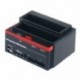 Szín: EU csatlakozó - Mobile Hard Disk Box HDD dokkoló állomás USB 2,5 hüvelykes 3,5 hüvelykes SATAI/II/III IDE Dual
