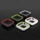 Szín: 38mm - Kétszínű védőburkolat szilikon Apple karórához 2/3 védőtok tok Apple Watch szíjhoz 42 mm 38 mm színes