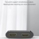 Fekete szín - HUB USB 3.0 – Dual HDMI-kompatibilis USB-adapter az adat-összehasonlításhoz, a hatások figyeléséhez