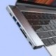 Szín: 7 az 1-ben - USB 3.1 Type-C Hub HDMI-kompatibilis adapterhez USB C hub Hub 3.0 TF SD Reader Slot PD-vel MacBook Pro/Air
