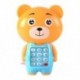 Szín: QX22004 - Elektronikus játék telefon zenés mini aranyos gyerek telefon játék korai oktatás Rajzfilm mobiltelefon