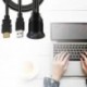 Kábel hossza: 1M - USB 3.0 és HDMI-kompatibilis – HDMI-kompatibilis   USB3.0 AUX bővítőműszerfal vízálló autó