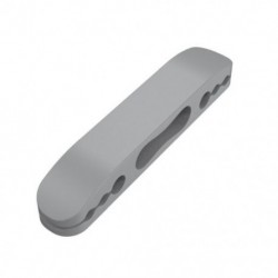 Szín: Szürke - 3db Kábelrendező Szilikon USB Kábeltekercselő Asztali Tidy Management Clips Kábeltartó tápkábelhez Date