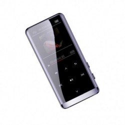 Fekete szín - 1,8 hüvelykes MP3 lejátszó Mp4 média Fm rádió Hifi zenelejátszó Walkman sportzene hangszóró angol