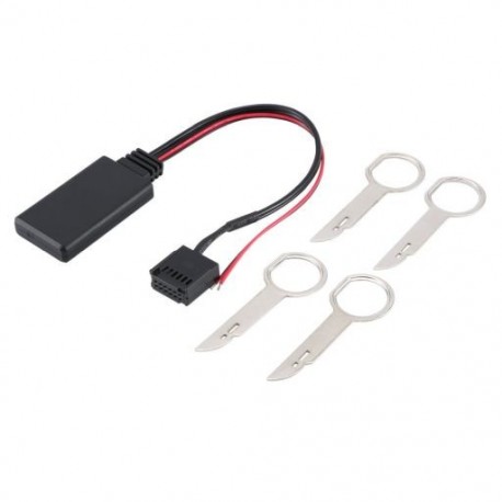 Auto Radio 6000CD Bluetooth-kompatibilis modul AUX-IN vezeték nélküli audioadapter kábel Ford Focus Mondeo 6000 CD-hez