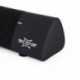 Fekete Mini Soundbar Kompakt hordozható vezeték nélküli sztereó HiFi Bluetooth-kompatibilis hangszóró