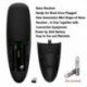 Szín: G10S - G10S Air Mouse hangvezérlés giroszkópos játék 2,4 GHz-es vezeték nélküli intelligens távirányítóval