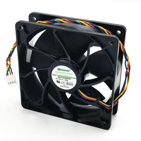 120 mm-es nagy sebességű Bitcoin GPU Miner Miner hűtőventilátor hűtő CPU hűtőventillátor 4 tűs számítógépház
