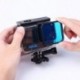 Szín: GoPro Hero5 6 7-hez - 60M vízálló tok GoPro Hero 10 9 5 6 7 víz alatti búvárházhoz, búvárszűrővel akciókamera