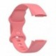 Szín: L piros - 20 mm-es sportszíjak Samsung Galaxy Watch 3 41 mm-es Galaxy Active 40 mm-es és Galaxy Watch Active 2 szilikon