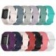 Szín: S rózsaszín - 20 mm-es sportszíjak Samsung Galaxy Watch 3 41 mm-es Galaxy Active 40 mm-es és Galaxy Watch Active 2