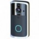 Fekete szín - M7 WIFI csengő Smart Home vezeték nélküli telefon ajtócsengő kamera biztonsági videó kaputelefon 720P HD