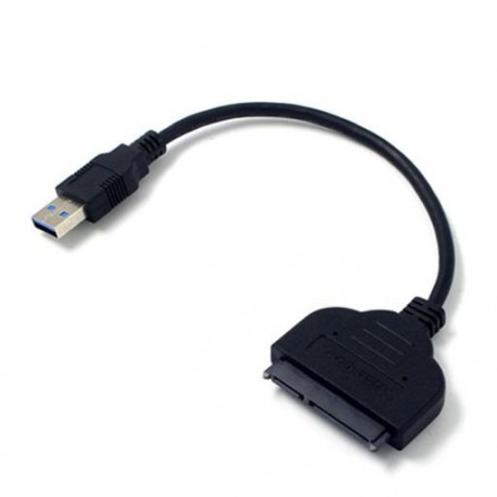 Kábel hossza: 0,2 m - USB 3.0 SATA 3 kábel Sata-USB adapter akár 6 Gbps-ig Támogatás 2,5 hüvelykes külső SSD HDD