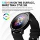 Szín: ezüst - HW21 Smart Watch Férfi Női IP67 Vízálló Bluetooth-kompatibilis alvásfigyelő Fitness Pulzusmérő Smart