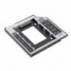 Kábel hossza: Egyéb - Univerzális 2.5 2. 9.5mm Ssd HD SATA merevlemez meghajtó HDD Caddy adapterrekesz CD-hez DVD-ROM