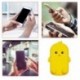 Szín: Barna - Aranyos állítható telefontartó állvány iPhone IPad hordozható asztali táblagép telefontartó asztali