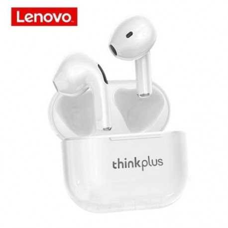 Fehér szín - Új Lenovo LP40 TWS vezeték nélküli fülhallgató Bluetooth-kompatibilis 5.0 sztereó zajcsökkentés