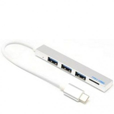 USB C HUB USB 2.0 Type C 4 portos Multi USB Splitter Adapter OTG HUAWEI Xiaomi Lenovo Macbook PC számítógép-tartozékok USB