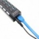Szín: 7 portos EU-val - USB Hub 3.0 Hub USB 3 0 Multi USB Splitter USB 3 Hab Használja Tápadapter USB 2.0 Hub 4/7 port
