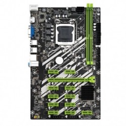 Csomag: Alaplapok - B250 ETH Mining alaplap 12GPU 16XPCIE-USB3.0 grafikus kártyahely LGA1151 Támogatja a DDR4 2666MHz PC RAM