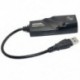 Vezetékes USB 2.0 Gigabit Ethernet RJ45 LAN (10/1000) Mbps hálózati adapter Ethernet hálózati kártya PC Drop Shophoz