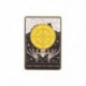 Fém színe: XZ5247 - Tarot zománctűk Egyedi Sun Moon Csillagok Gótikus Csontváz Szerető Brossok Fűtő Jelvények Táska