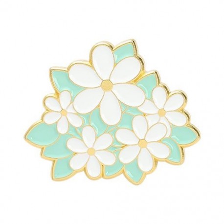 Fém színe: XZ4150 - Virágos bross szimuláció Virág növény bross liliom tulipán napraforgó írisz Morning Glory lótusz