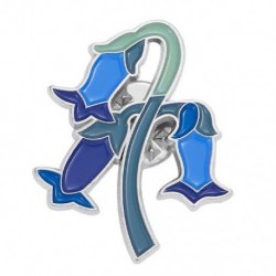 Fém színe: XZ6779 - Virágos bross szimuláció Virág növény bross liliom tulipán napraforgó írisz Morning Glory lótusz