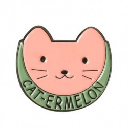 Fém színe: XZ4436 - Rajzfilm Macska Mancs Bross Cica Kávé Csillag Macska Ábécé Kerek Olajötvözet Ruházat