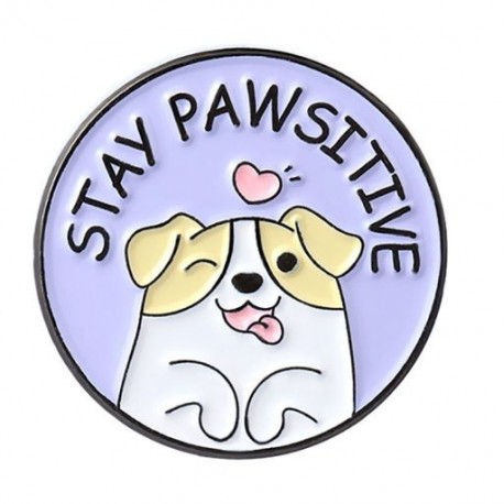 Fém színe: XZ4387 - Rajzfilm Macska Mancs Bross Cica Kávé Csillag Macska Ábécé Kerek Olajötvözet Ruházat