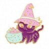 Fém színe: XZ4280 - Varázsló sapka bross Kreatív varázsló macska Halloween boszorkány tök alakú bross ruházat