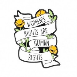 Fém színe: XZ6877 - Girl Power zománctűk Egyedi feminizmus brossok Önszeretet A jövő női hajtóka Jelvények Idézetek
