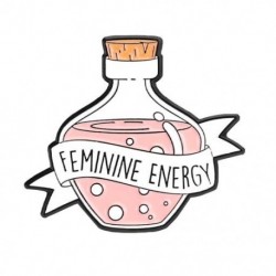 Fém színe: xz6884 - Girl Power zománctűk Egyedi feminizmus brossok Önszeretet A jövő női hajtóka Jelvények Idézetek