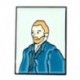 Fém színe: XZ2843 - Van Gogh olajfestmény bross Van Gogh bross galaxis bross csillag Hold Napraforgó fibula Art bross Van