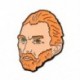 Fém színe: XZ1762 - Van Gogh olajfestmény bross Van Gogh bross galaxis bross csillag Hold Napraforgó fibula Art bross Van