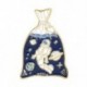 Fém színe: XZ3592 - Space Series Bross Astronaut Planet Rocket Starry Sky Fém bross Hátizsák Ruházat Kiegészítők Bross