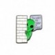 Fém színe: CC121 - Funny Alien And Ghost Enamel Pin Alien ET &quot Akarsz hallani egy történetet?&quot  Bross hajtóka