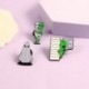 Fém színe: CC123 - Funny Alien And Ghost Enamel Pin Alien ET &*39 Akarsz hallani egy történetet?&*39  Bross hajtóka