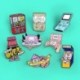 Fém színe: CC1229 - Game Machine Enamel Pins A JÁTÉK VÉGE! Játékos Kézi játékvezérlő Bross Retro Game Lovers Pins